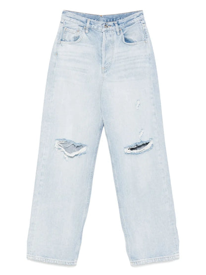 Ripped-Detailed Jeans