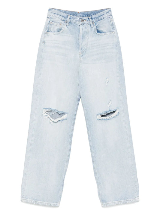 Ripped-Detailed Jeans