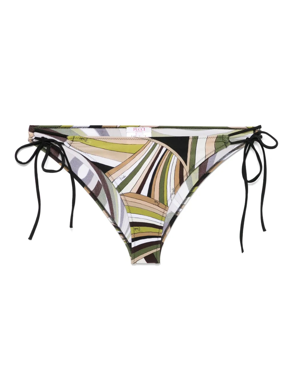 Marmo-Print Bikini Bottom