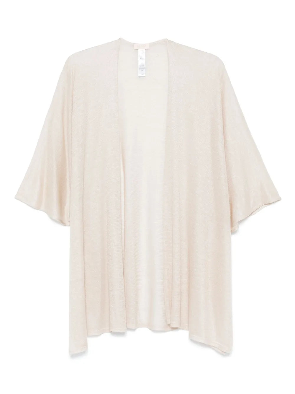 Lurex Knitted Poncho