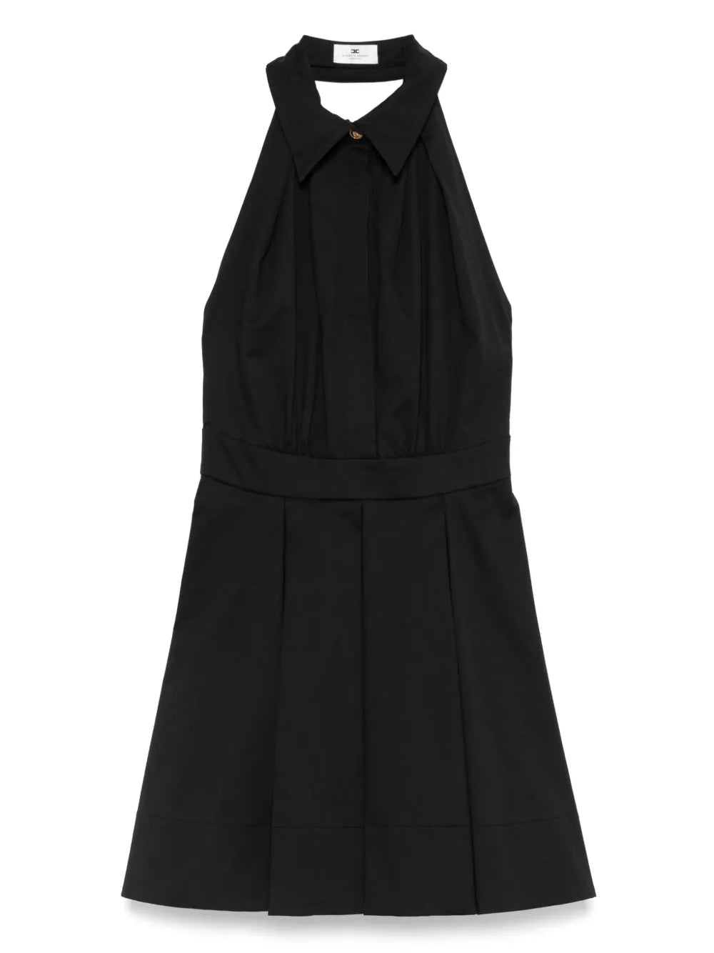 Pleated Mini Dress
