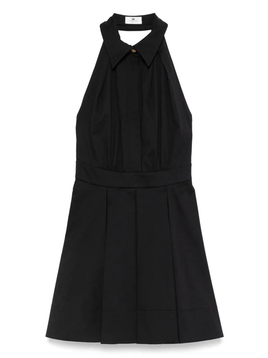 Pleated Mini Dress