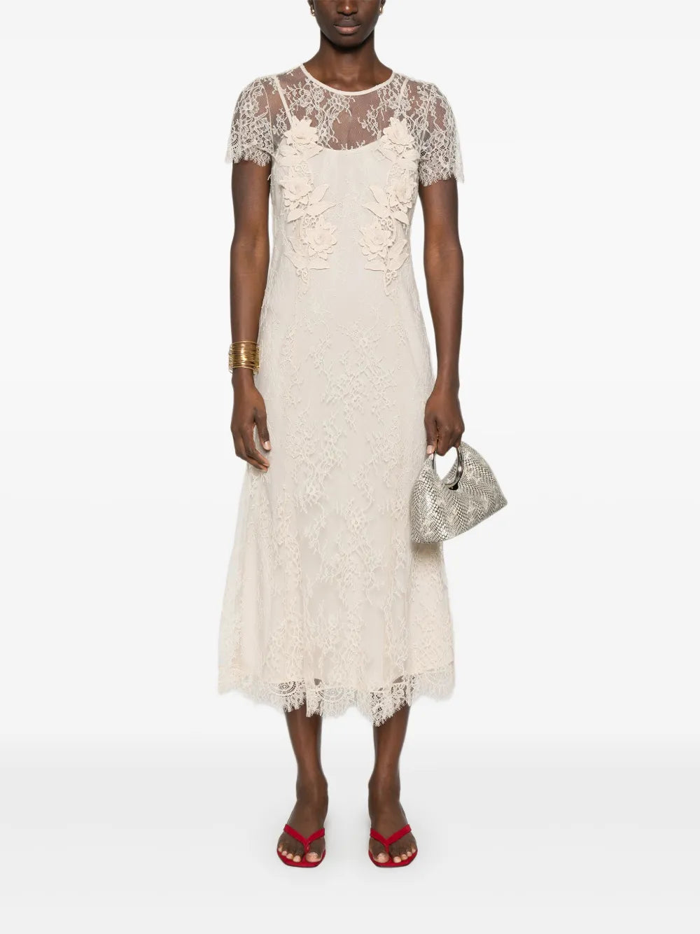 Lace Midi Dress