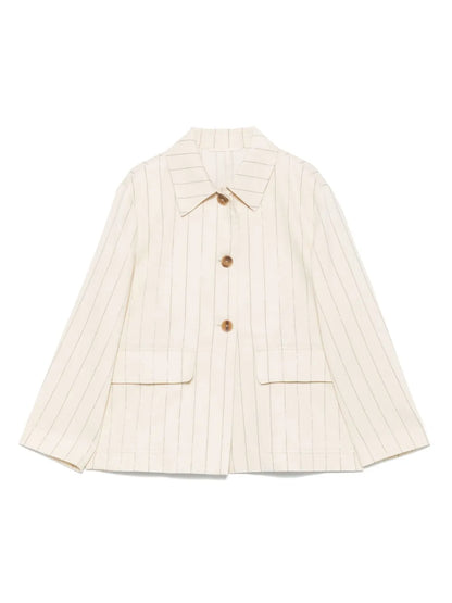 Lurex Pinstripe Blazer