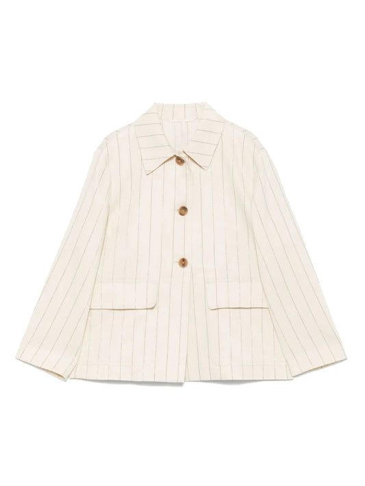 Lurex Pinstripe Blazer