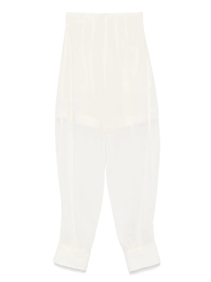 Voile Tapered Trousers