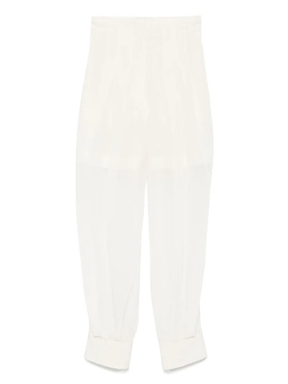 Voile Tapered Trousers
