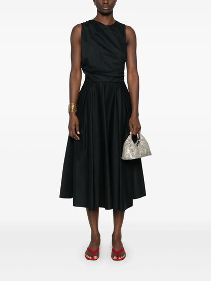 Draped Midi Dress
