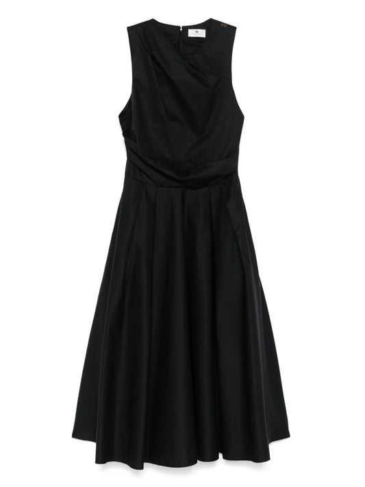 Draped Midi Dress