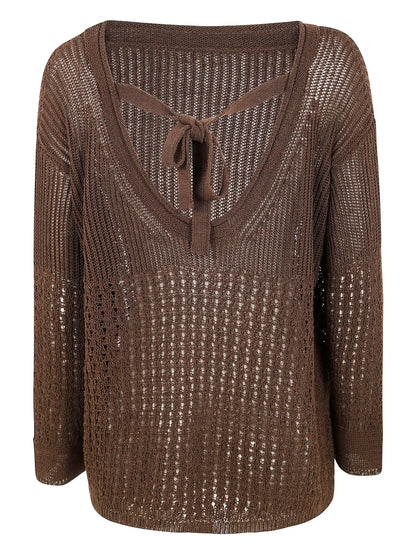 Open-Knit Sweater