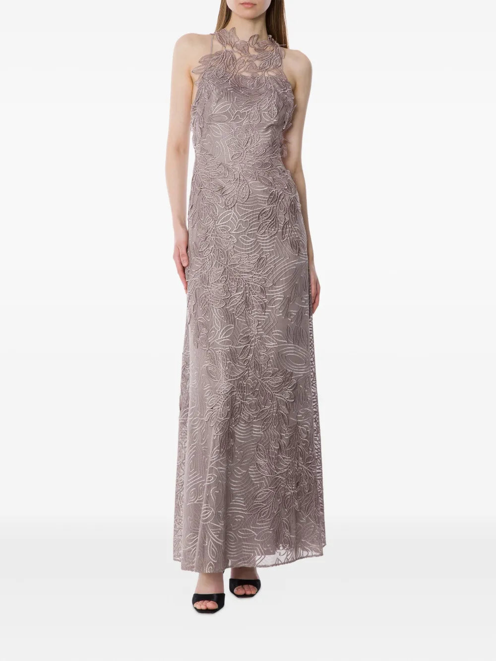 Guipure-Lace Maxi Dress