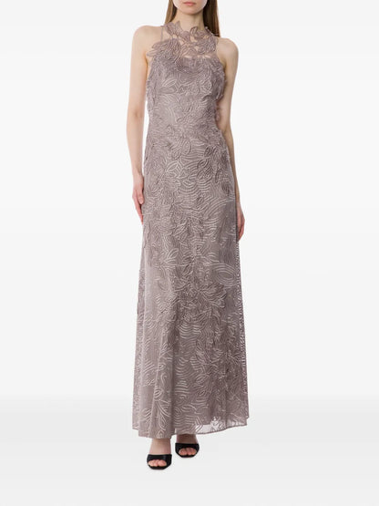 Guipure-Lace Maxi Dress