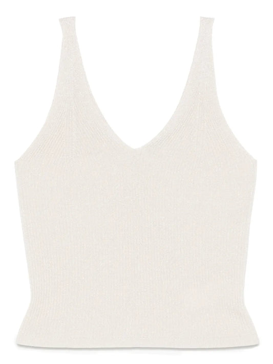 Ribbed-Knit Tank Top
