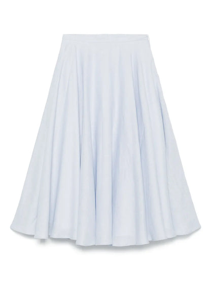 Linen Midi Skirt