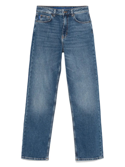 Logo-Patch Jeans