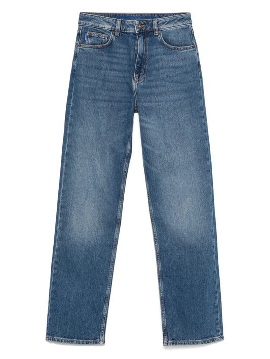 Logo-Patch Jeans