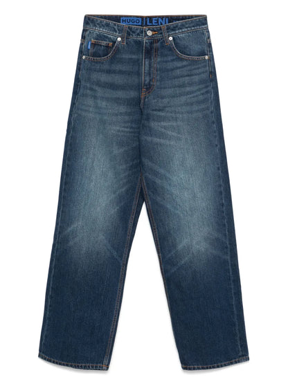Logo-Patch Jeans