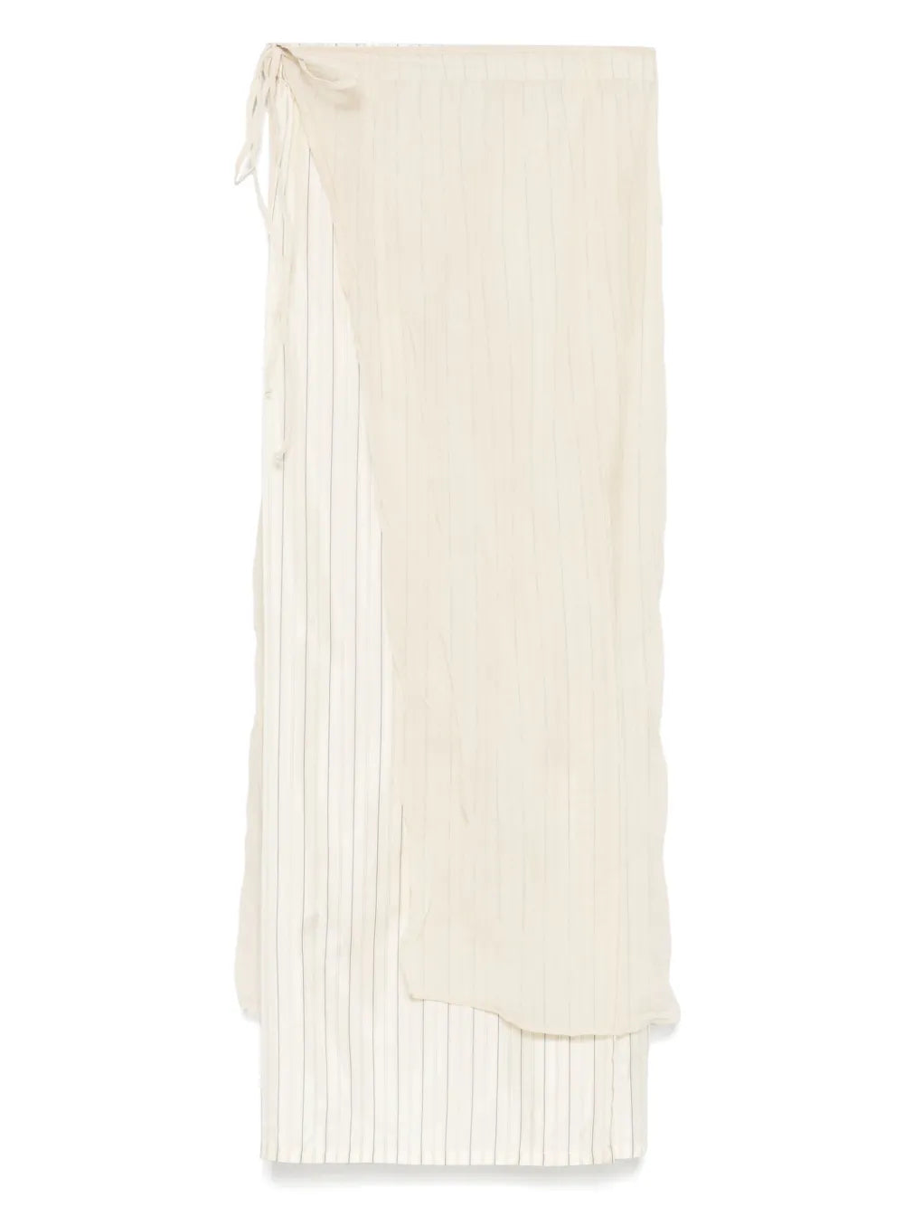 Layered-Design Midi Skirt