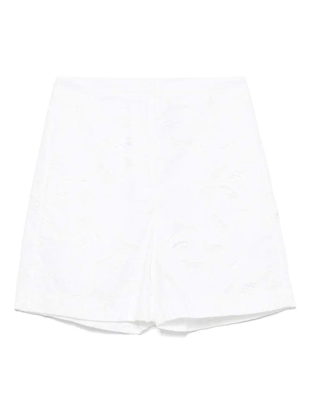 Floral-Lace Shorts
