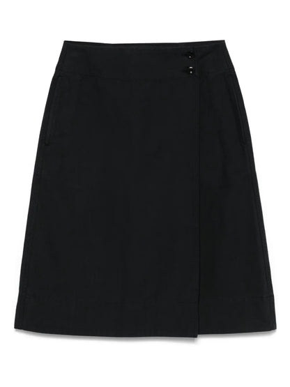 Wraparound Midi Skirt