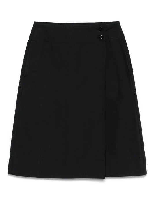 Wraparound Midi Skirt