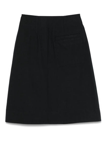 Wraparound Midi Skirt