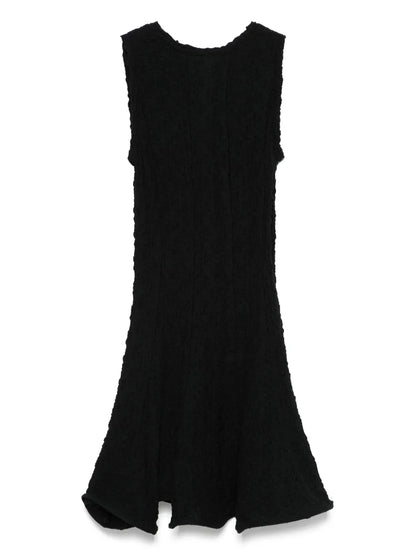 Textured-Finish Mini Dress