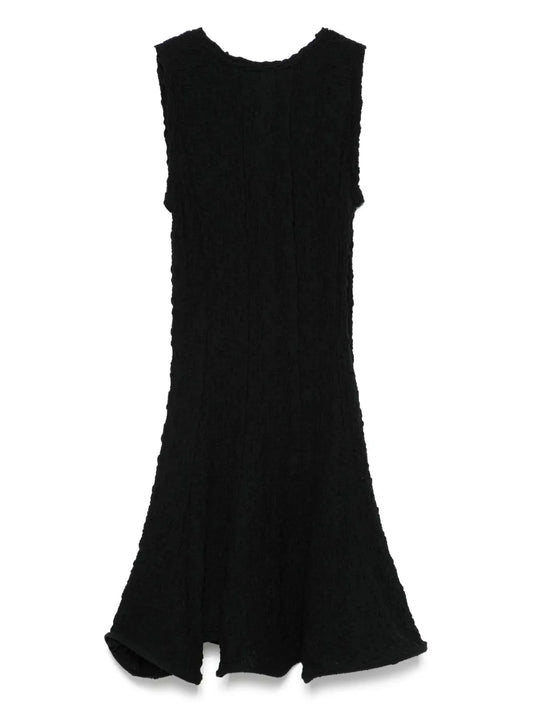 Textured-Finish Mini Dress