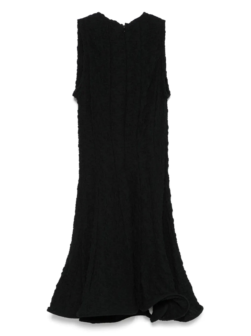 Textured-Finish Mini Dress