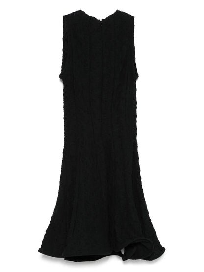 Textured-Finish Mini Dress