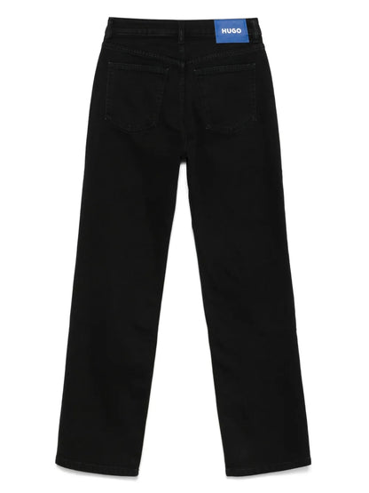 Logo-Patch Jeans