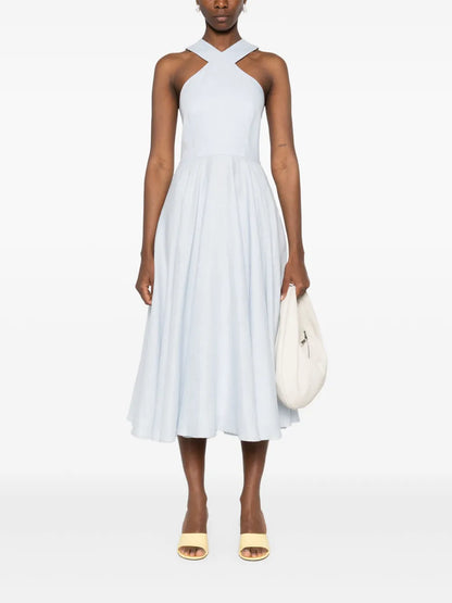 Linen Midi Dress