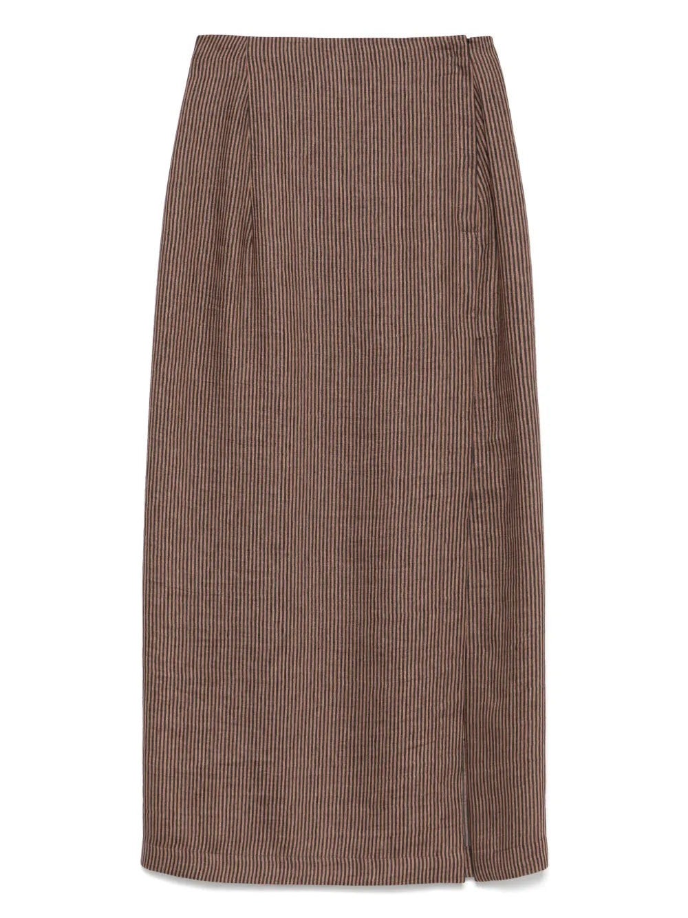 Striped Midi Skirt