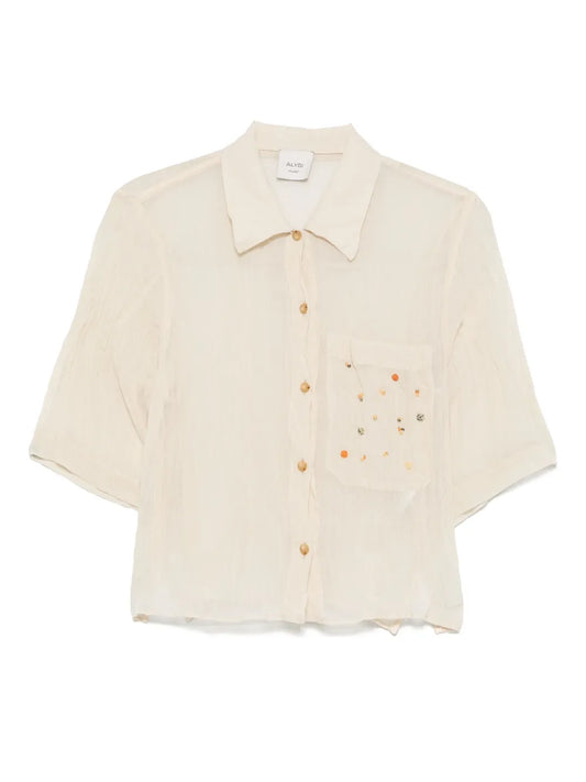 Bead-Embellished Shirt