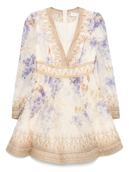 Dawning Plunge Mini Dress