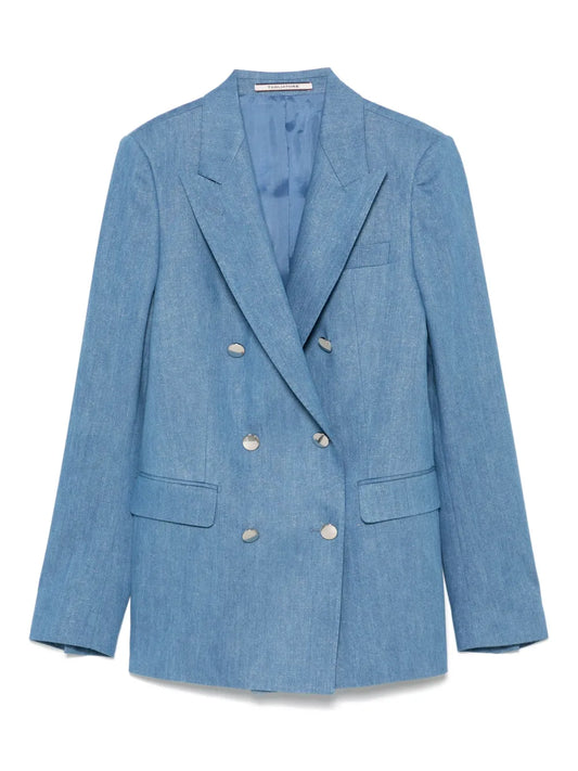 Glitter-Detail Blazer