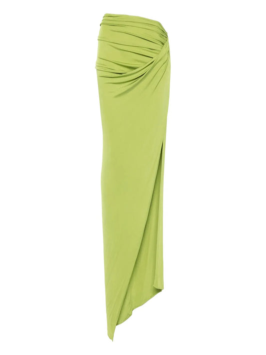 Asymmetric Maxi Skirt