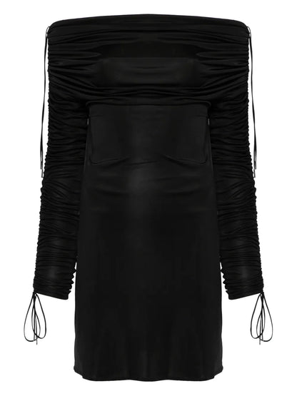 Ruched Mini Dress
