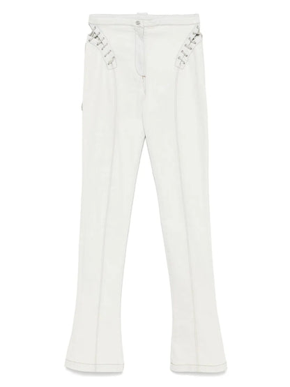 Lace-Up Jeans