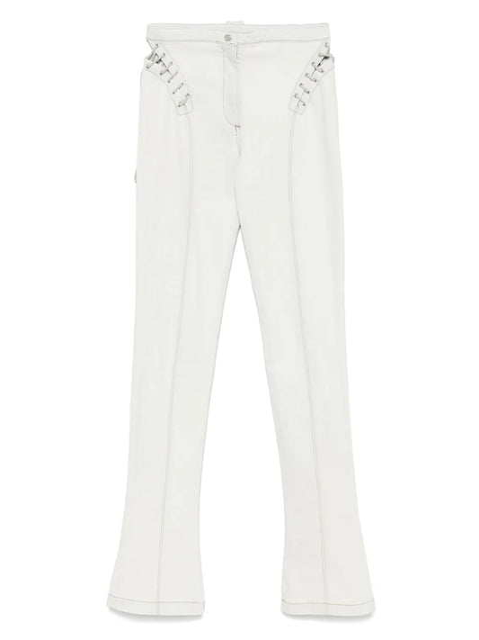 Lace-Up Jeans