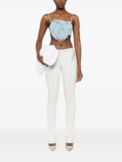 Lace-Up Jeans