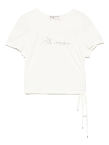 Rhinestone-Logo T-Shirt