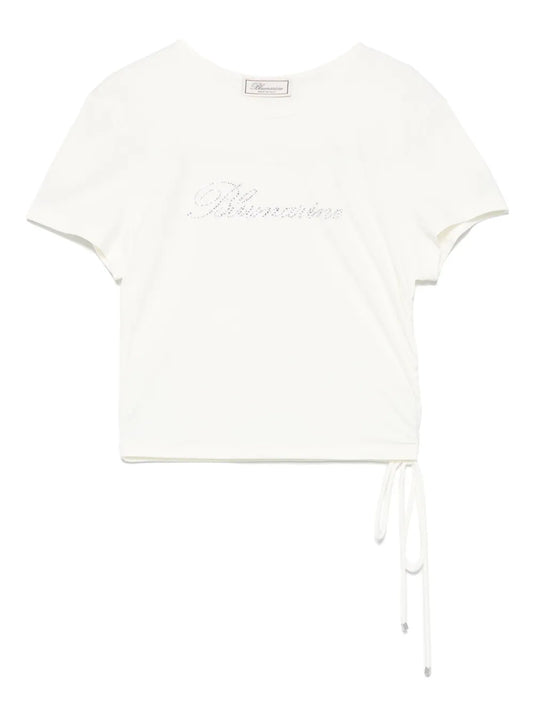 Rhinestone-Logo T-Shirt