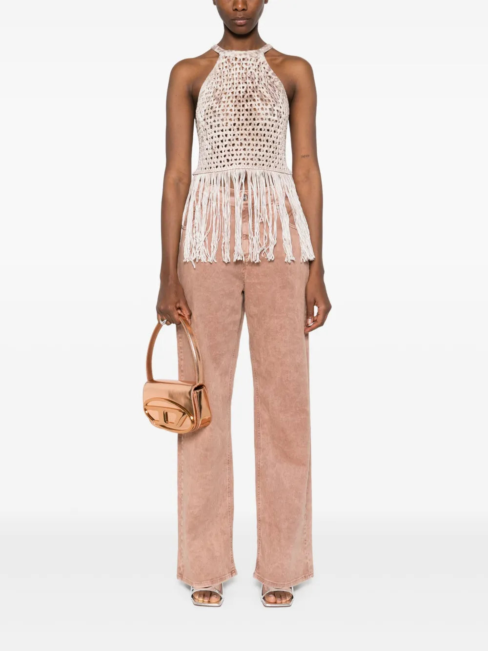 Open-Knit Top