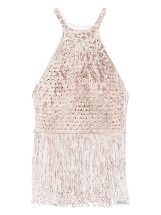 Open-Knit Top