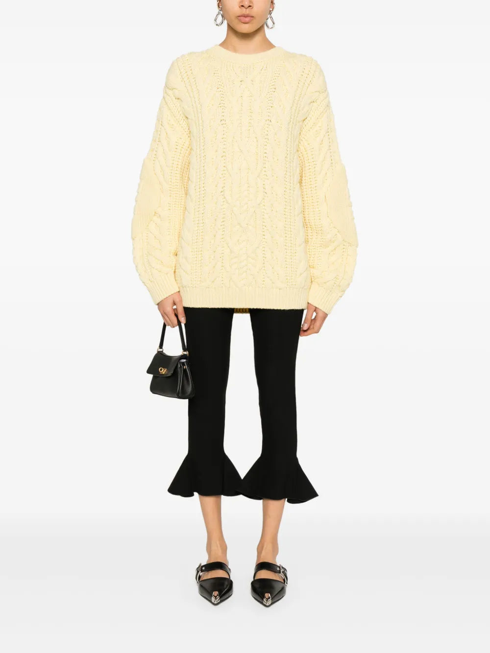 Cable-Knit Sweater