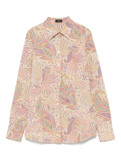 Paisley-Print Shirt