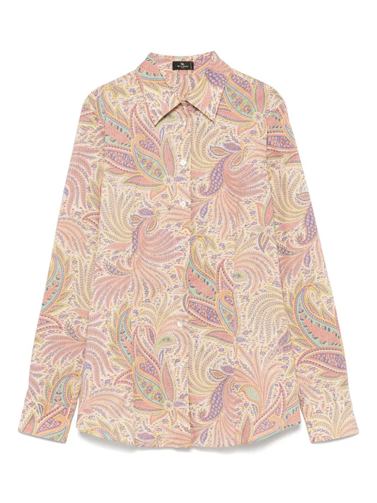 Paisley-Print Shirt