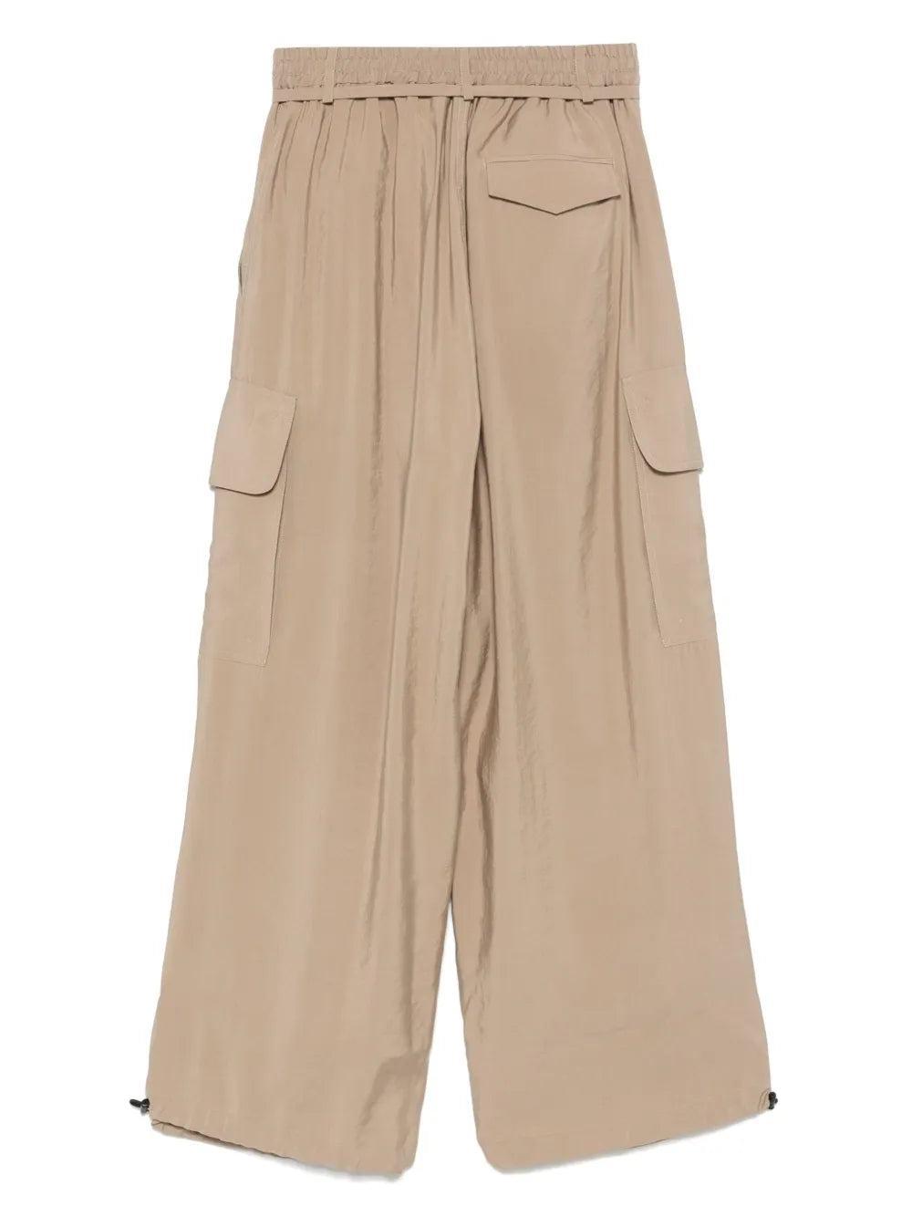 Wide-Leg Cargo Pants