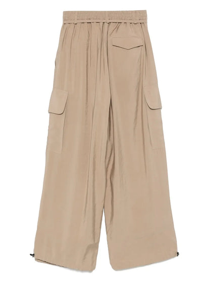 Wide-Leg Cargo Pants